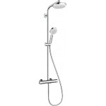 Душевая система наружного монтажа Hansgrohe Crometta 160 Showerpipe Ecosmart 27265400 Душевая система наружного монтажа Hansgrohe Crometta 160 Showerpipe Ecosmart 27265400